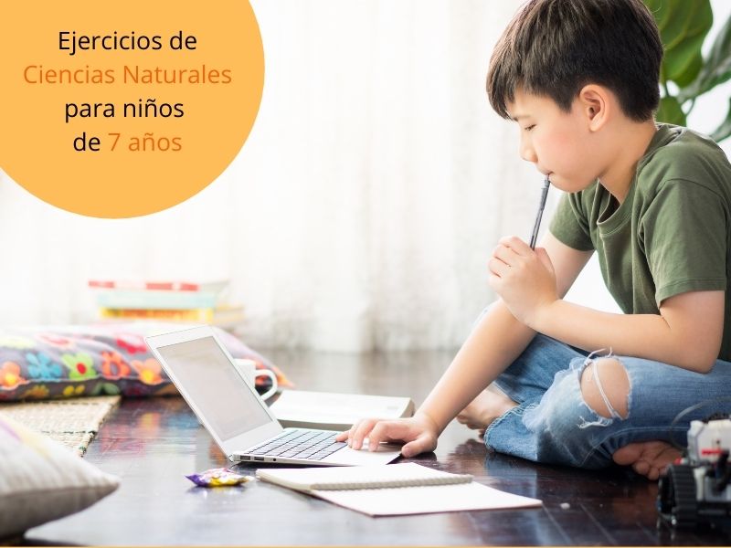 ejercicios de naturales para niños de 7 años