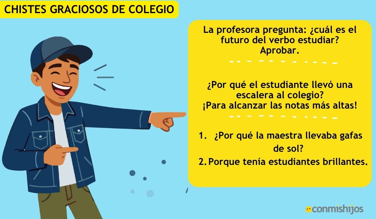 chistes graciosos de colegio