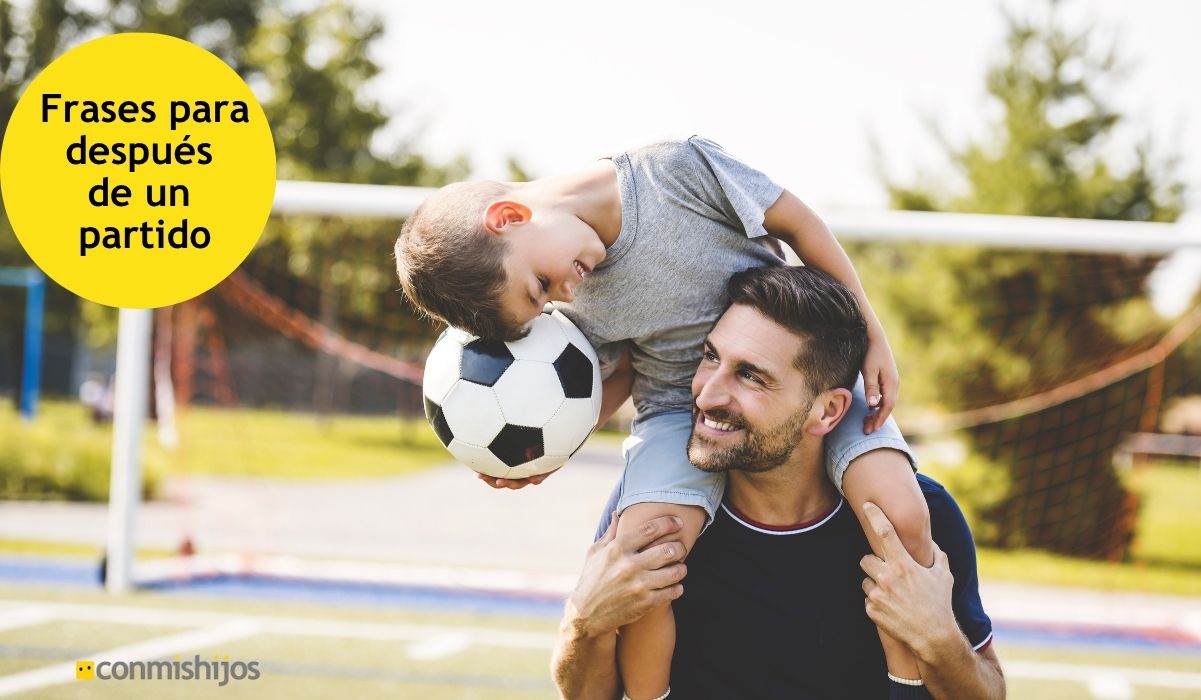 Frases para después de un partido: qué decir a tu hijo Frases para después de un partido: qué decir a tu hijo