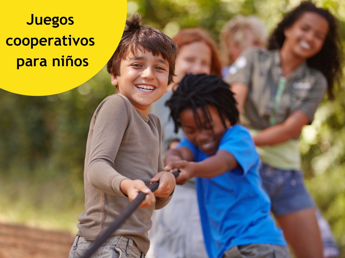 7 juegos cooperativos para niños