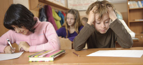 Miedo y ansiedad de los niños antes los exámenes