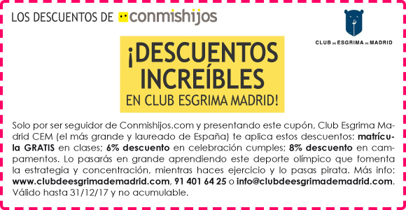 descuentos club de esgrima madrid