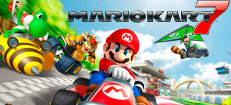 Juego de coches para niños Mario Kart 7 de Nintendo 3DS
