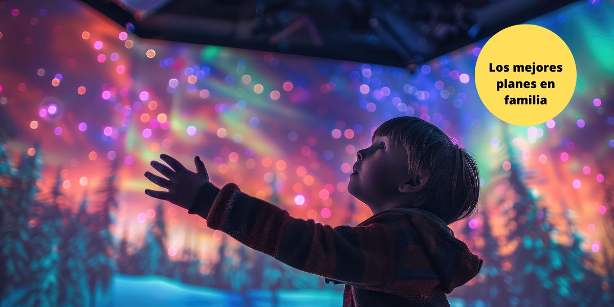 Ciudad de las artes y las ciencias de Valencia con niños