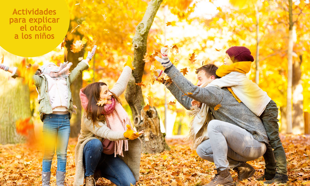 Actividades para explicar el otoño a los niños