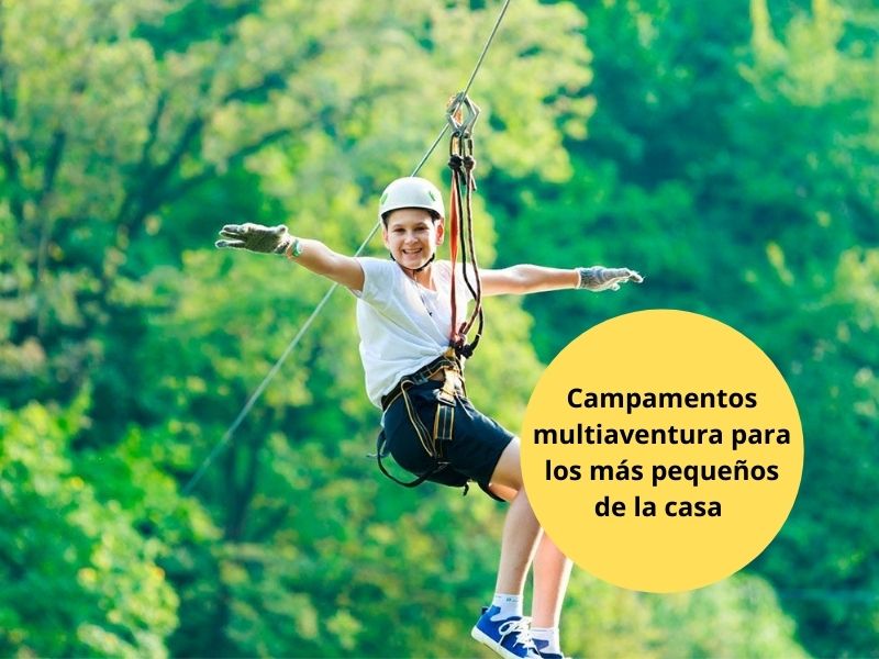 campamentos multiaventura para los más pequeños de la casa 