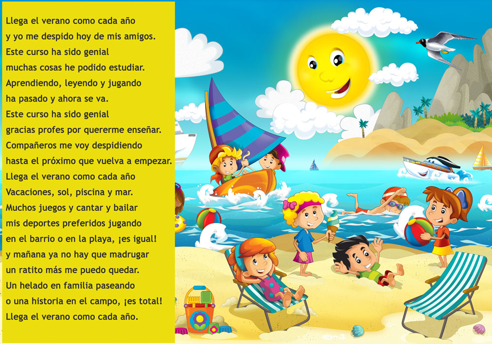 Canción Verano para niños