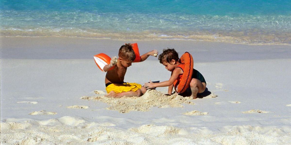 caribe con niños