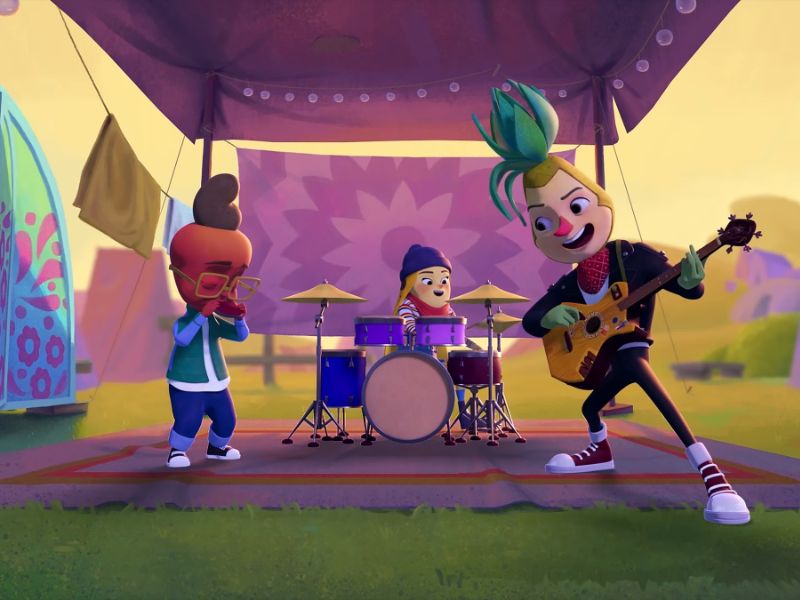 Aba y su banda película infantil