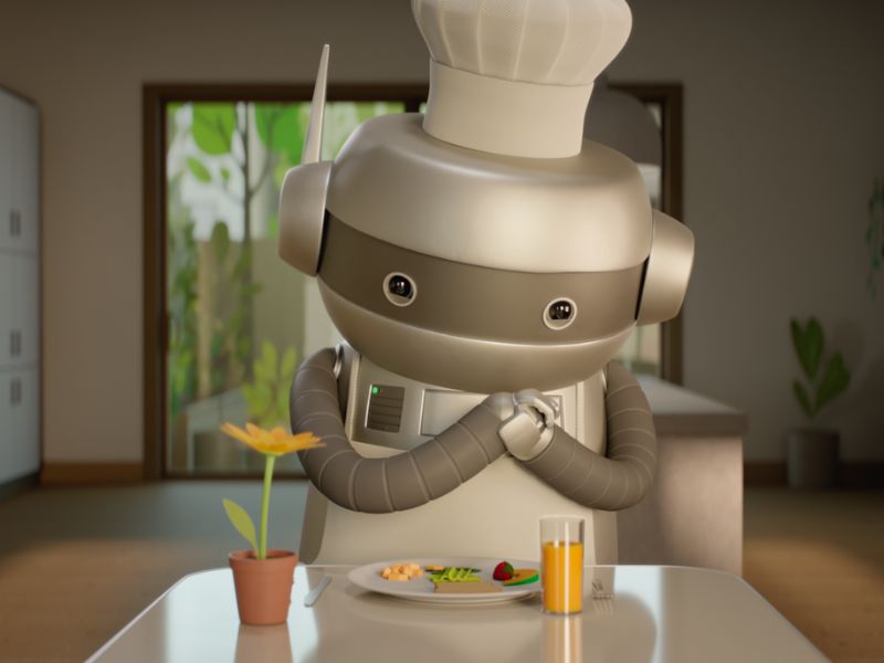 Mi robot favorito. Película animada