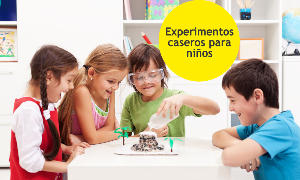 Experimentos de ciencia para niños