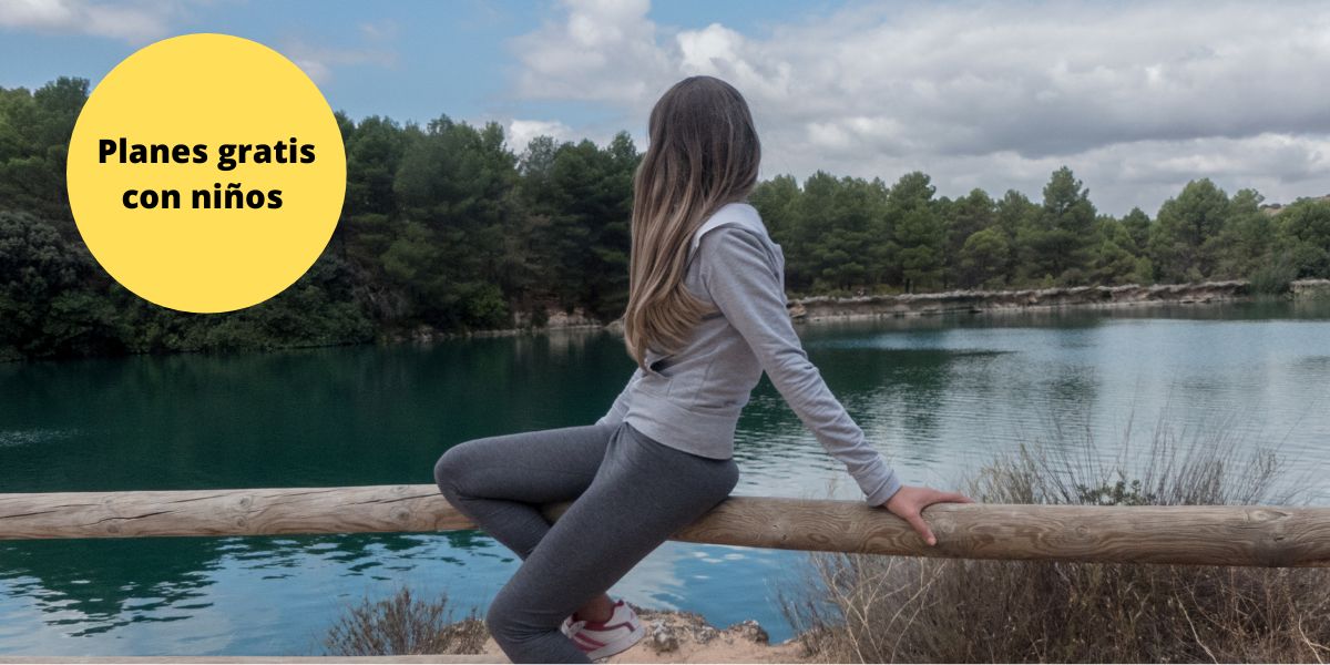 Lagunas de Ruidera con niños