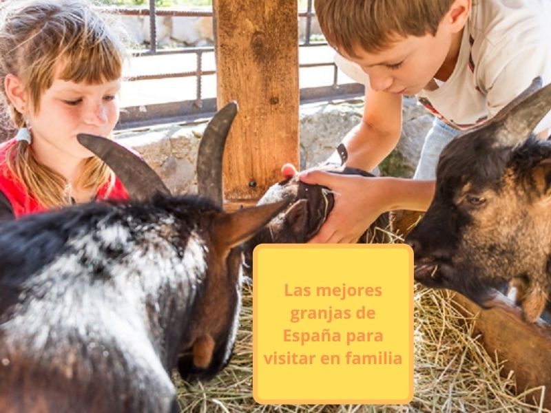 Las mejores granjas de España para visitar en familia