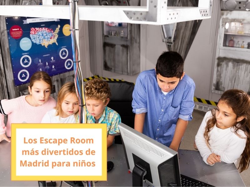 los escape room más divertidos de madrid para niños