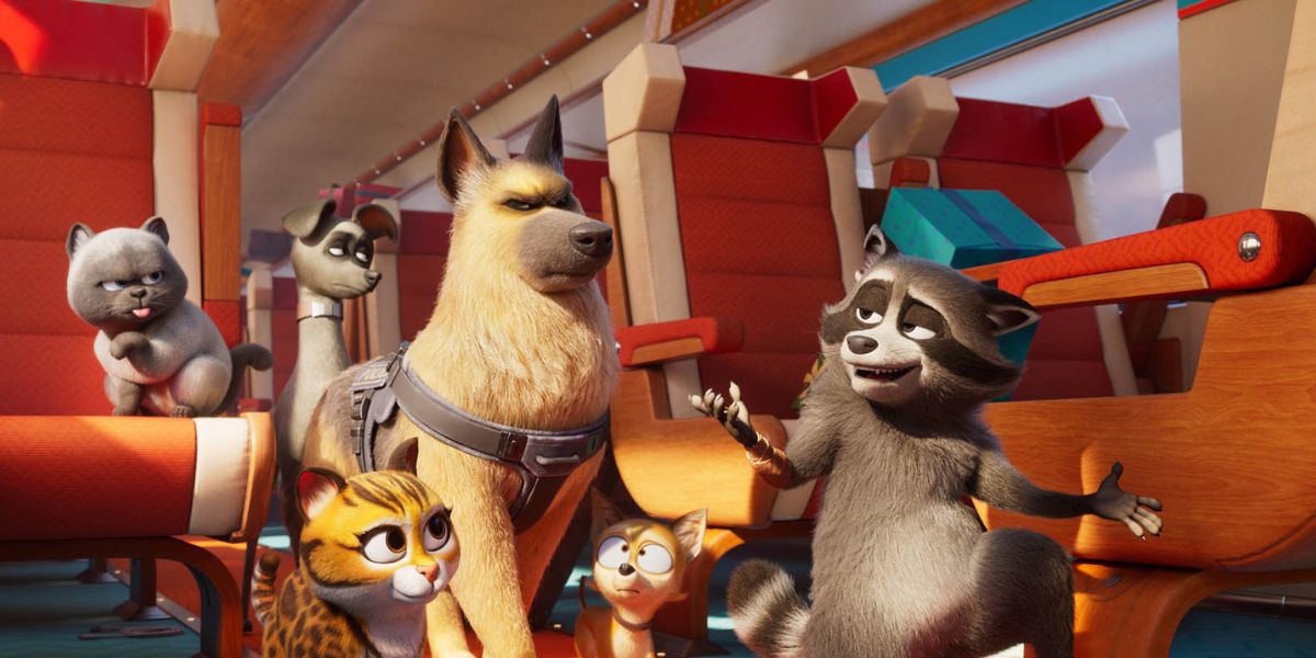 mascotas al rescata. Película infantil