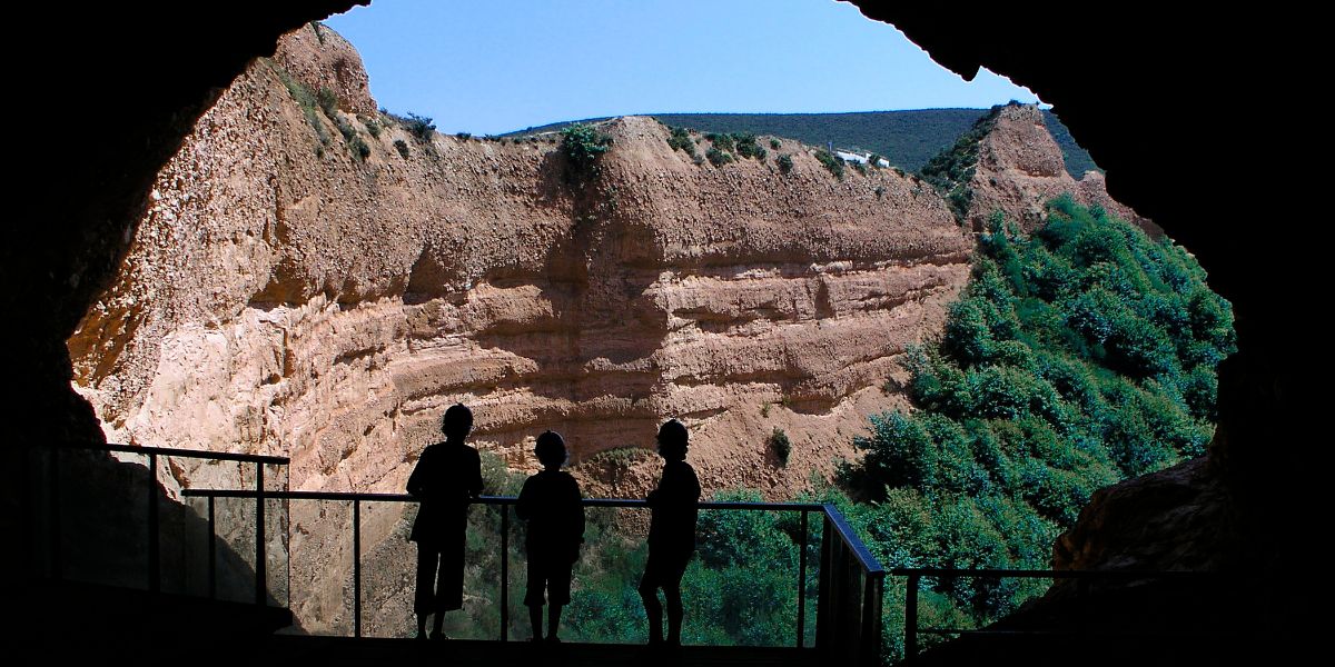 Las Médulas con niños