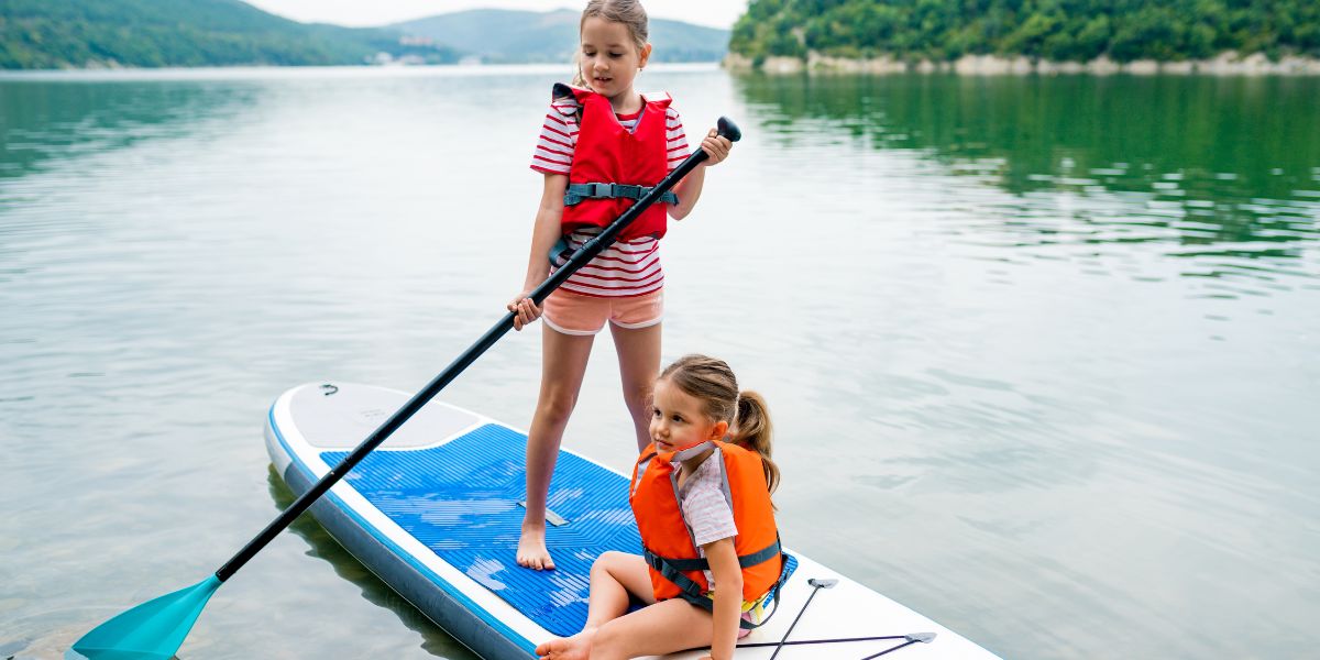 paddle surf con niños en España
