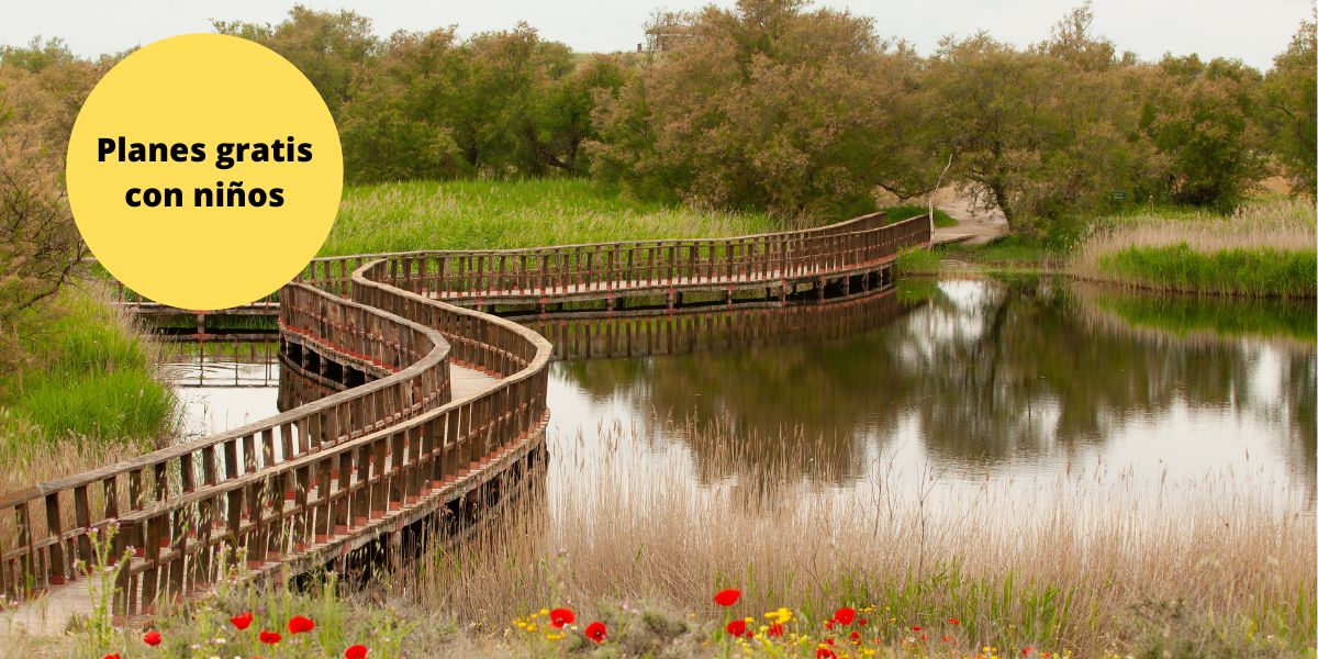 tablas de Daimiel con los niños