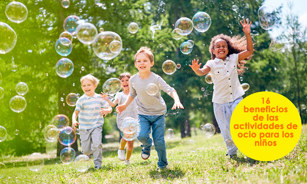 Tiempo de ocio en los niños, beneficios