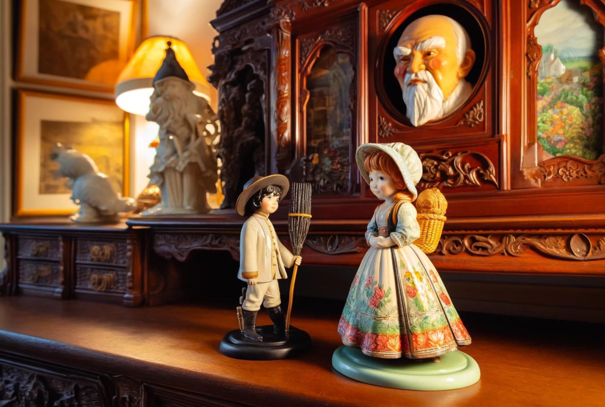 Cuento de La pastora y el deshollinador