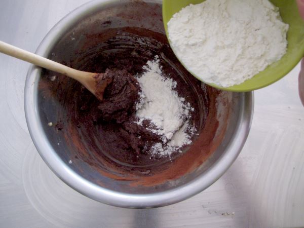 Receta cookies de chocolate paso 6