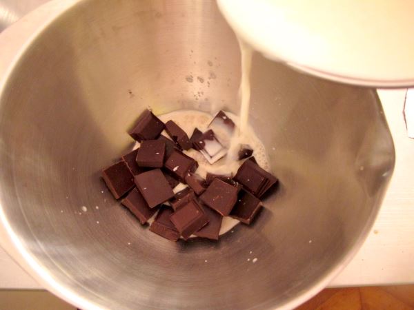 Receta crema chocolate paso 3