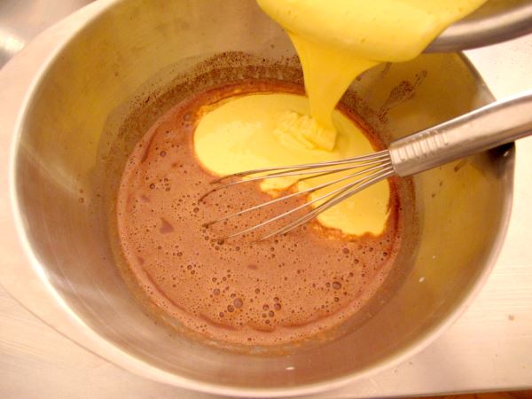 Receta crema chocolate paso 5