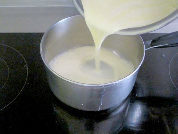 Receta de crema inglesa paso 7