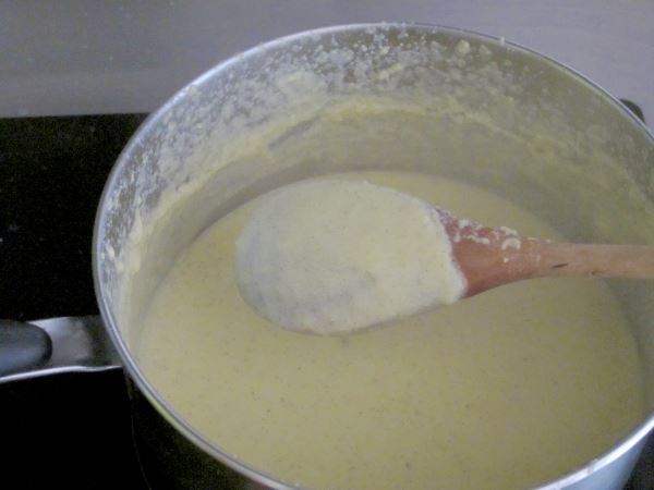 Receta de crema inglesa paso 8