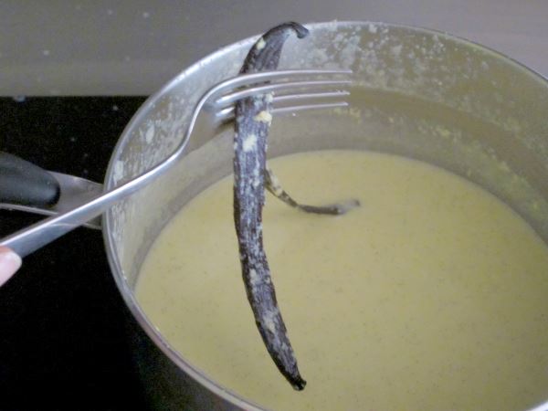 Receta de crema inglesa paso 9