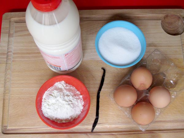 Receta de crema pastelera paso 1