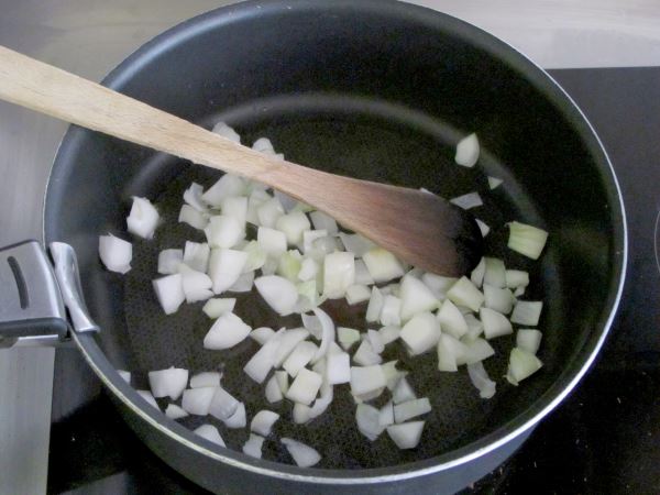 Receta infantil casera de lasaña primavera paso 4