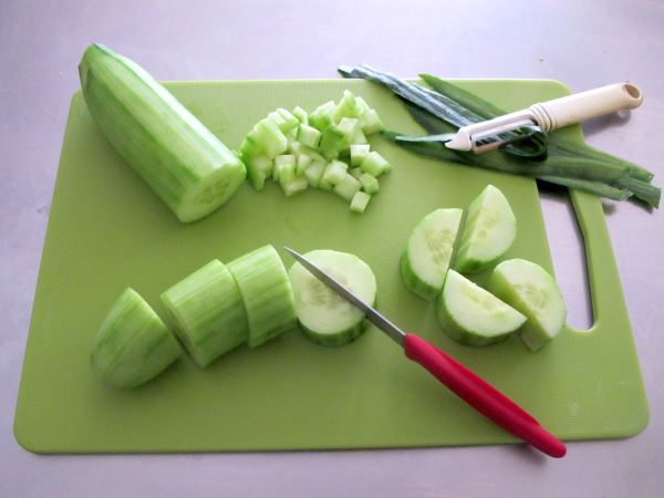 Receta infantil de gazpacho casero paso 5