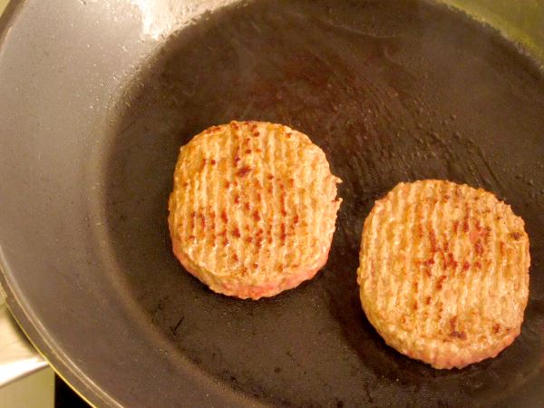 Receta infantil de hamburguesas paso 3