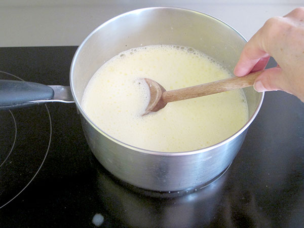 Receta infantil de helado de vainilla paso 7