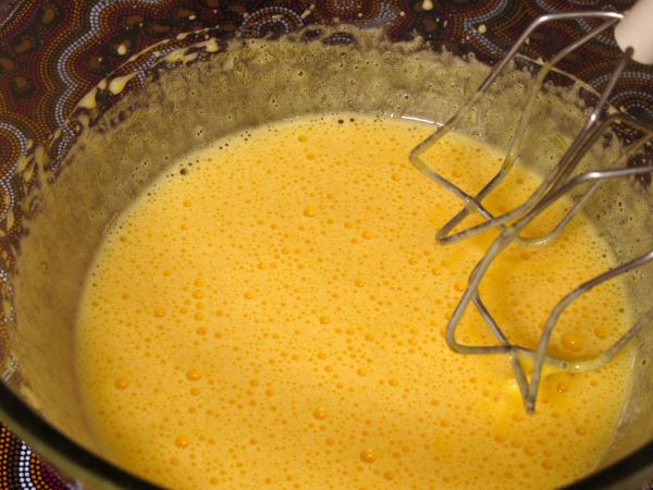 Receta infantil de mousse de chocolate paso 3