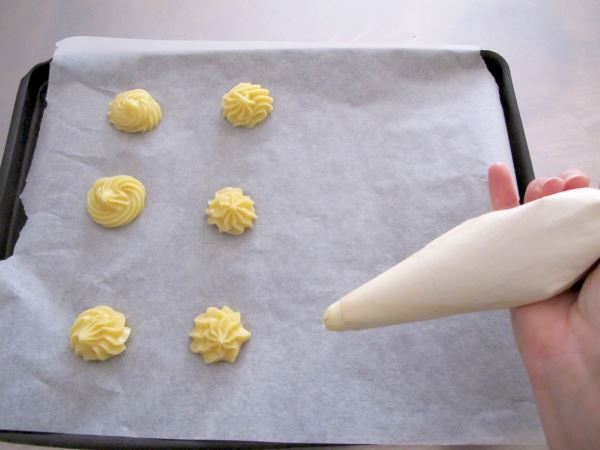 Receta infantil de pasta choux paso 13