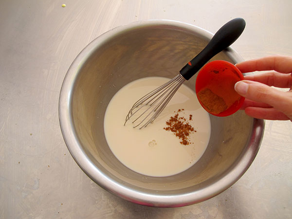 Receta infantil de pudding ingles casero paso 5