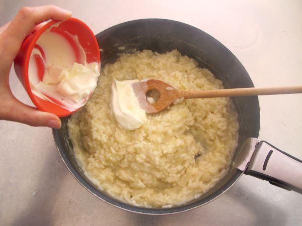 Receta infantil de risotto casero paso 12