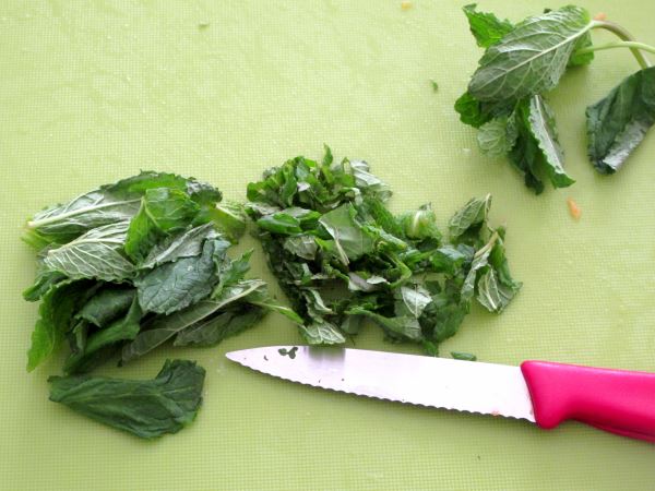 Receta infantil de ensalada de pollo asiática paso 5