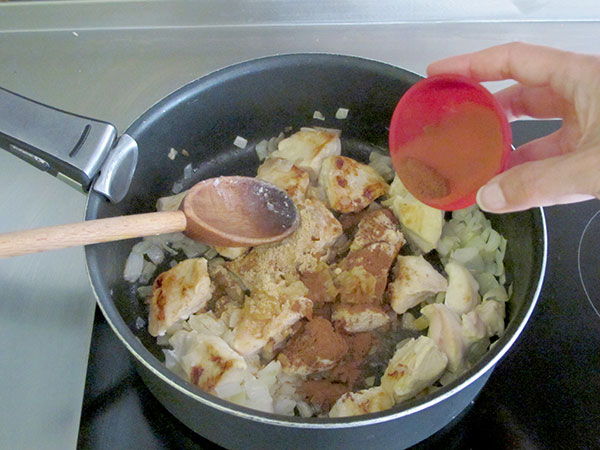 Receta infantil de tajine con ciruelas paso 7