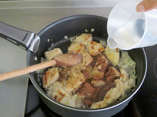 Receta infantil de tajine con ciruelas paso 8