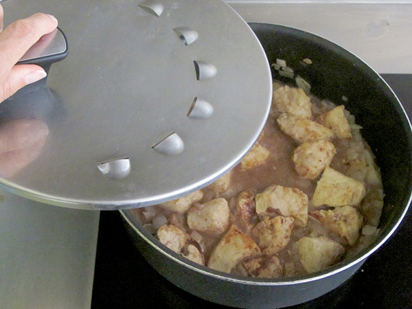 Receta infantil de tajine con ciruelas paso 9