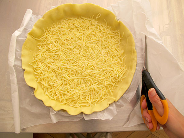 Receta infantil de tarta de queso paso 7