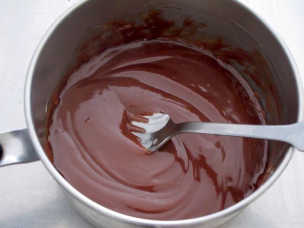Receta de pastel de chocolate sin mantequilla paso 7