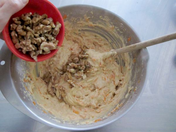 Receta de pastel de zanahoria paso 10