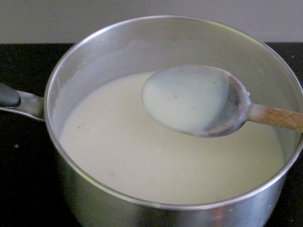 Receta de bechamel casera paso 6