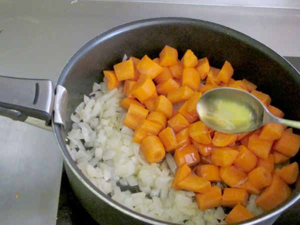 Receta sopa zanahorias miel jengibre paso 8