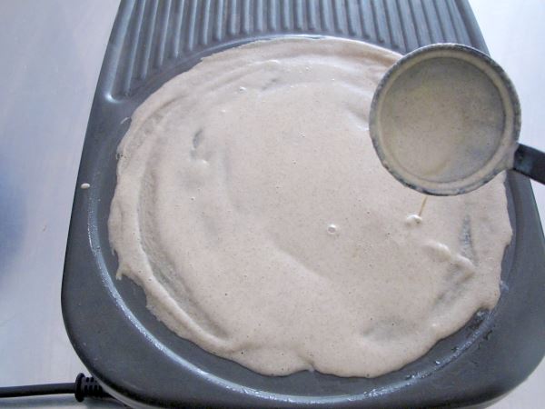 Receta de crepe de trigo de sarraceno paso 7