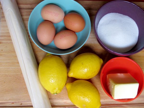 receta infantil de tarta de limón paso 1